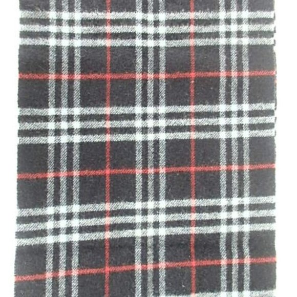 Authentic BURBERRY Check pattern Scarf wool [Used] - Picture 2 of 4